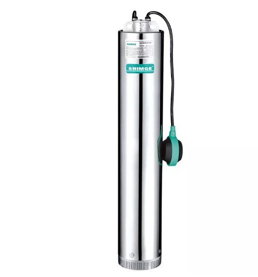 Колодезный насос SHIMGE NK(m) 3/3-0.55 кВт, Q 90(60)л/мин, Н 33(21)м, Ø126 мм