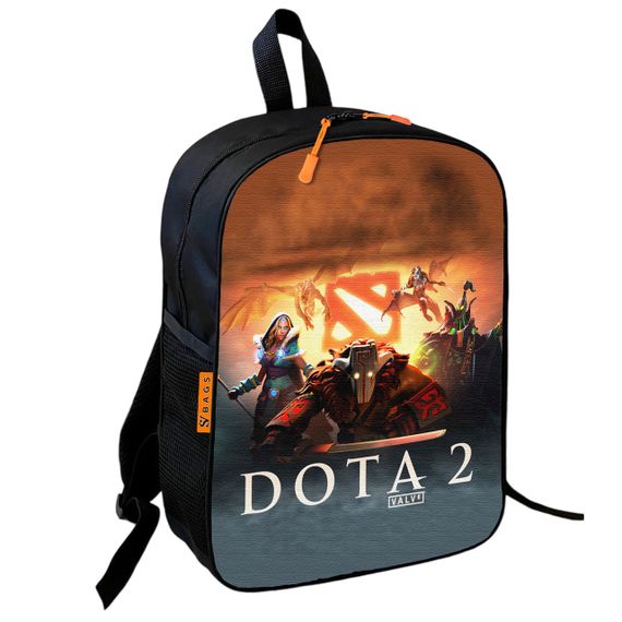 Рюкзак школьный детский 36х27см  Дота2/Dota2 с принтом для мальчика (00657)