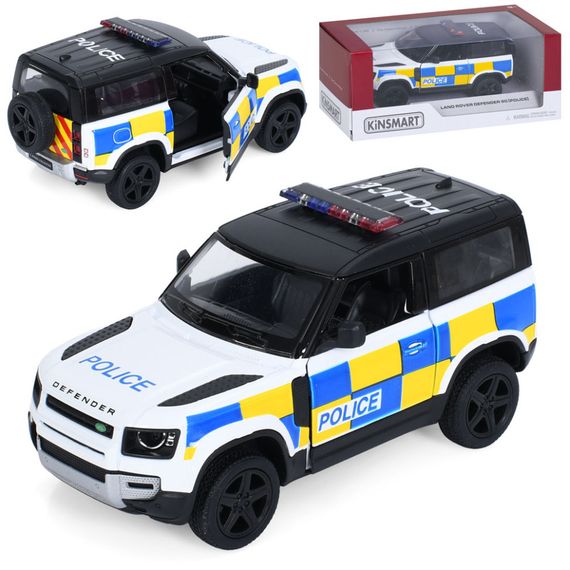 Машинка інерційна Джип Land Rover Defender 90 KT5428WP відчиняються двері, 1:36 | Зображення 3