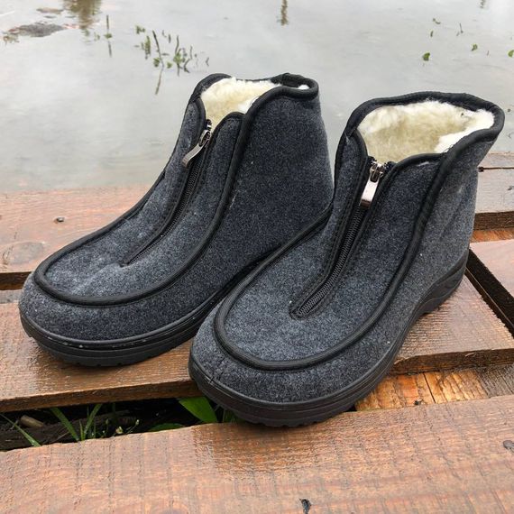 Легкі чоботи для риболовлі 42р, Бурки дедушки, Черевики робочі полегшені, Черевики робочі чоловічі IC-55