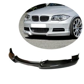 Накладка на передній бампер Lip (для E82/E88 M-Sport, Карбон) для BMW 1 серія E81/82/87/88 2004-2011 рр