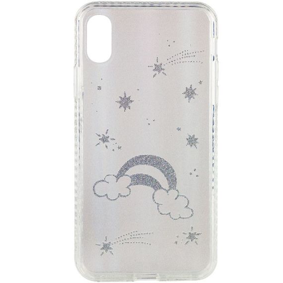 TPU+Glass чехол Aurora Space для Apple iPhone XS Max (6.5")