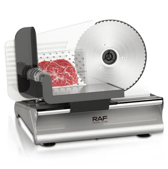 Електричний слайсер для нарізки м'яса та овочів XPRO RAF R8800 (234576959_2308) | Зображення 3