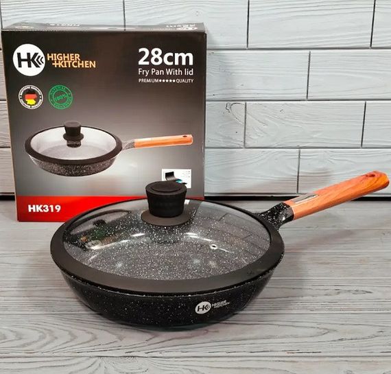 Сковородка з кришкою гранитне покриття XPRO НК-319 (43613-НК-319_783) | Зображення 3