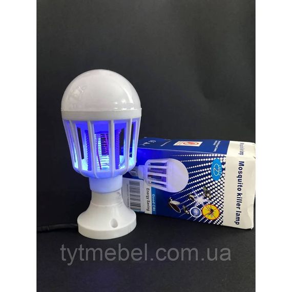 Светодиодная лампа отпугиватель от комаров Mosquito Killer Lamp, 9Вт | Зображення 2