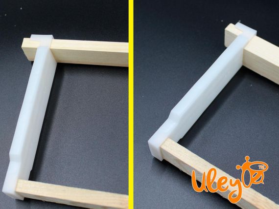 Бічна планка Магазинна 145 мм, з роздільником Гофмана (харчовий пластик) | Зображення 6