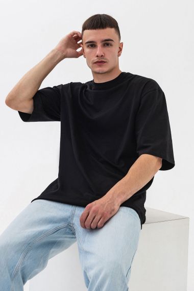 Чоловіча Футболка Sun`s House  розмір: S\M Чорний (арт. RY-U0104M-black) | Зображення 2