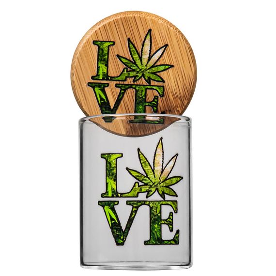 Герметичний Контейнер Скляний Банка "Bamboo glass jars XL" | Зображення 1