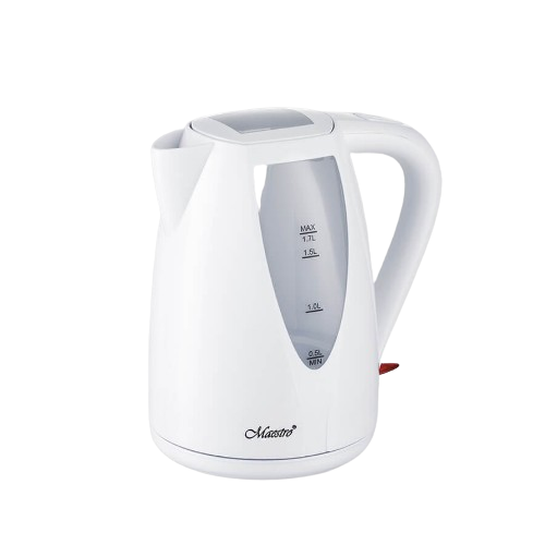 Електрочайник 2,0л 2200W (диск) білий/сірий MR-043 Maestro