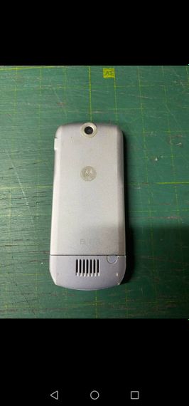 Мобільний телефон Motorola L6 silver бу | Зображення 2
