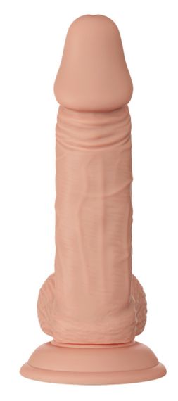 Фаллоимитатор с мошонкой на присоске BAILE - Beautiful Zebulon 7.6", BW-008108NR Sex Aura | Зображення 2