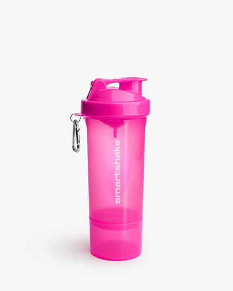 Шейкер спортивний SmartShake Slim 500ml Neon Pink | Зображення 2