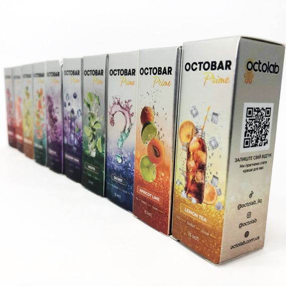 Набор для самозамеса Octobar Prime 30 мл. Чай с лимоном (Lemon Tea) | Зображення 4