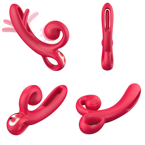 Вібратор - Erospace Sweet Play Tongue Flipping Vibrator A4 Sex Aura | Зображення 2