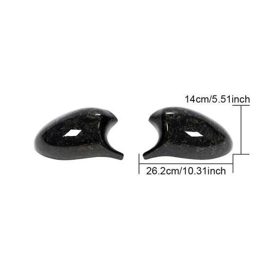 Накладки на Зеркала V2 (для E90/E91 2005-2008, E92/E93 2006-2009, Карбон) для BMW 3 серия E-90/91/92/93 2005-2011 гг | Зображення 6