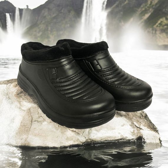 Утепленные сапоги осень зима 41р 25см, Меховые бурки, Мужские сапоги для активного отдыха из резины PX-47