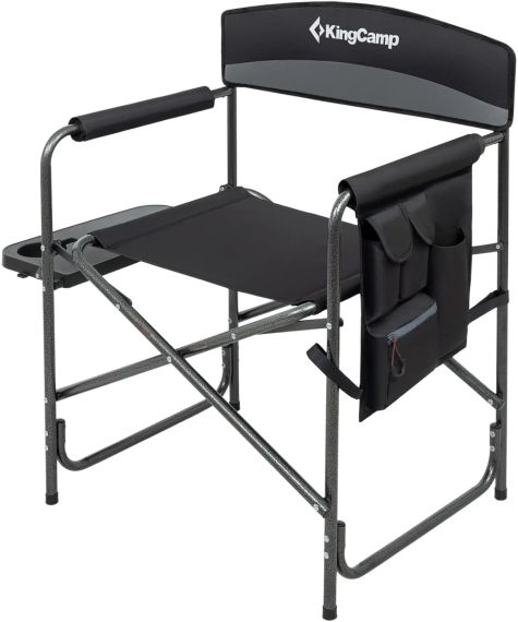 Стілець розкладний KingCamp ASH Black/Grey