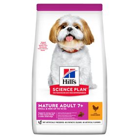 Корм Hill's Science Plan Canine Mature Adult Small & Mini сухой с курицей для стареющих собак мелких пород 3 кг