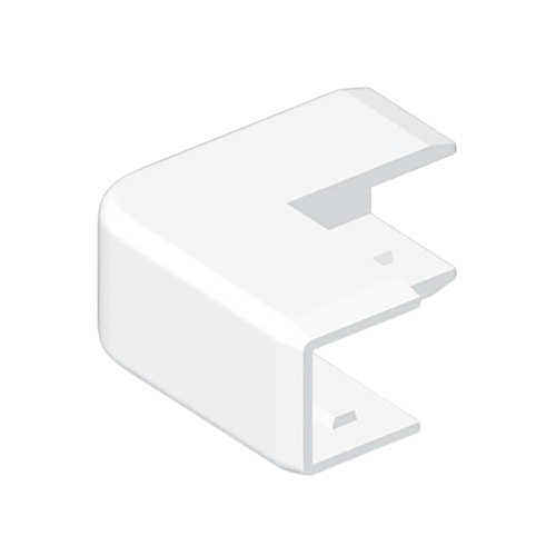 Кут зовнішній для LHD 17*17мм білий ПВХ Копос