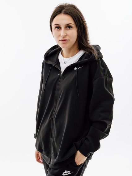 Толстовка Nike W NSW JRSY OS FZ HOODIE | Зображення 1