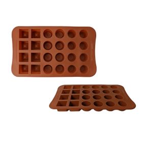 Форма для льда и шоколада Gusto Конфеты GT-S-217 23х14х1,8 см коричневая