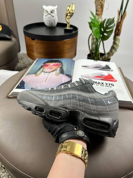 Чоловічі кросівки Air Max 95 Grey Black весна / літо / осінь A3862 42 26,5