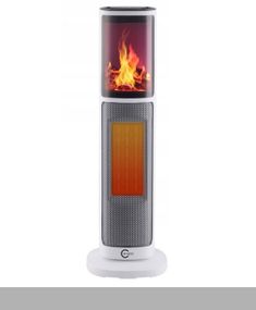 Колонний тепловентилятор з імітацією каміна Carruzzo Q20K 2000 Вт (47032-Q20K_1841)