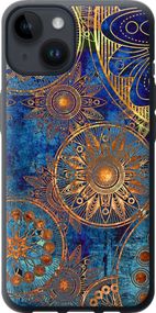 Чехол на iPhone 14 Золотой узор "678u-2648-17620"