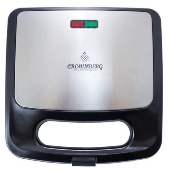 Електрогриль Crownberg CB-1070 750 Вт домашній гриль бутербродниця | Зображення 4