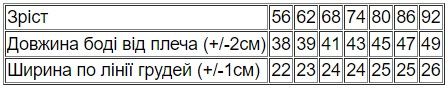 Боді ясельний для хлопчика Носи своє 74 М'ятний (p-10446-212745) | Зображення 1