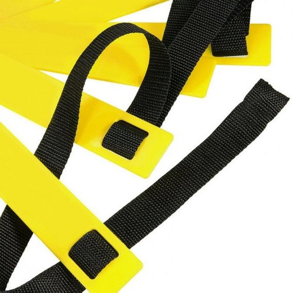 Координаційні сходи для тренування швидкості Power System PS-4087 Agility Speed Ladder Black/Yellow | Зображення 5