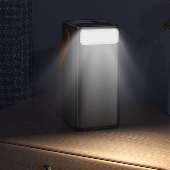 Портативний ЗП Power Bank BOROFONE BJ66B Magnifico 22.5W+PD20W 60000 mAh Black | Зображення 4