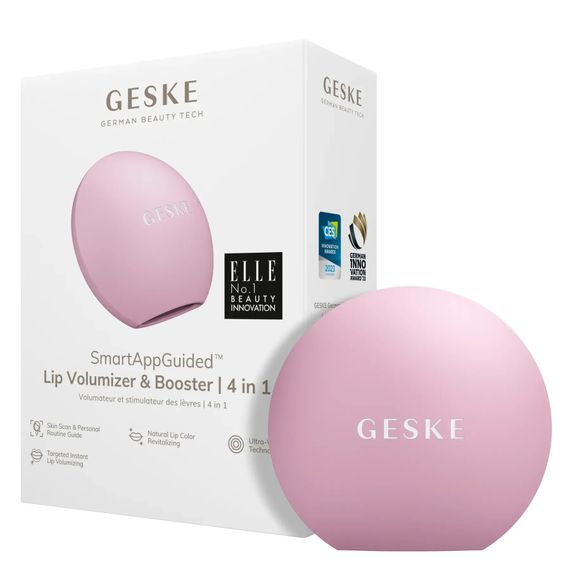 Пристрій для збільшення обʼєму губ GESKE Lip Volumizer&Booster 4в1 Small white, Рожевий