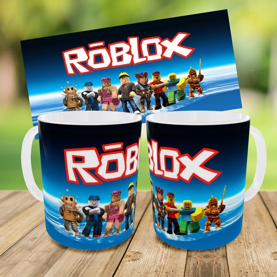 Детский набор Roblox сумка-бананка + керамическая кружка с принтом (5673) | Зображення 3