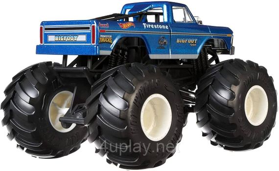 Монстр-трак Хот Вілс Бігфут 1:24 Оригінал Hot Wheels Monster Truck Bigfoot | Зображення 2