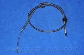 Трос ручного гальма DAEWOO LANOS лів (вир-во PARTS-MALL) PARTS-MALL PTC022