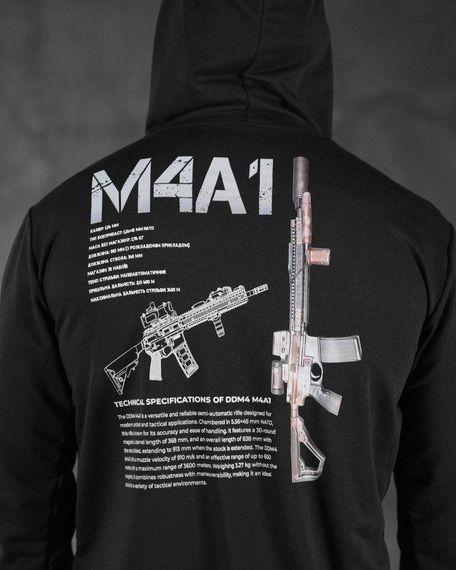 Худі black maklin M4A1 НП4891 | Зображення 9