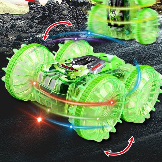 Машинка-амфібія на радіокеруванні YL-103 2.4G Transparent orange Transparent green | Зображення 6