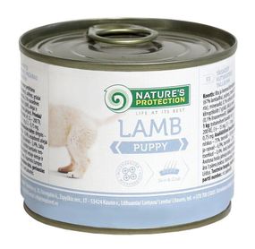 Корм Nature's Protection Puppy Lamb влажный с ягненком для щенят 200 гр