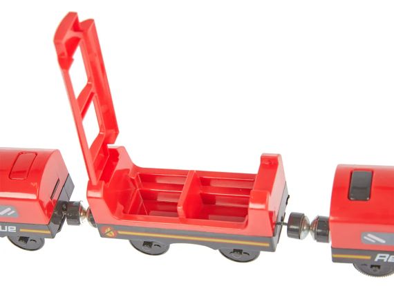 Ігровий набір ZIPP Toys 'Міський експрес' 92 деталі. Червоний | Зображення 3