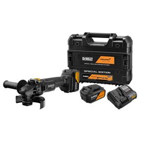 Шлифмашина угловая - болгарка аккумуляторная бесщёточная McLaren F1 TEAM SPECIAL EDITION DeWALT DCG45MP2T