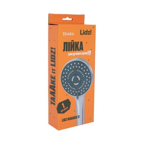 Лейка для ручного душа Лейки Lidz Niagara 11 98 мм округлая LDNIA11CRM35464 Chrome | Зображення 3