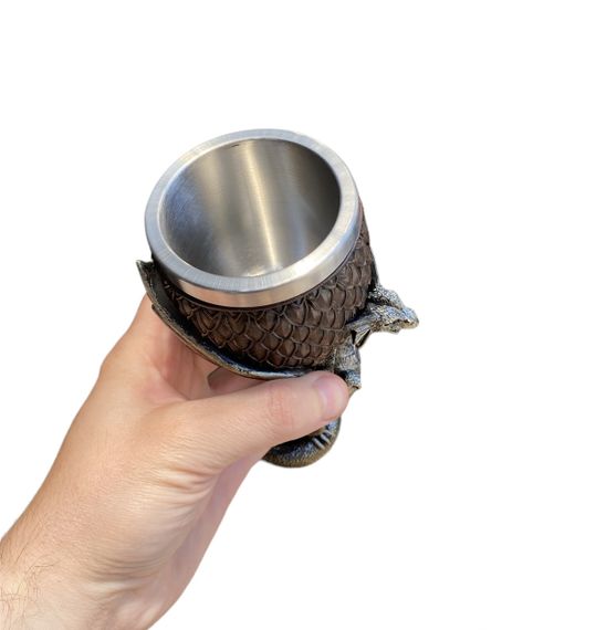 Келих для вина 3D Дракон із Крильцями | Зображення 3