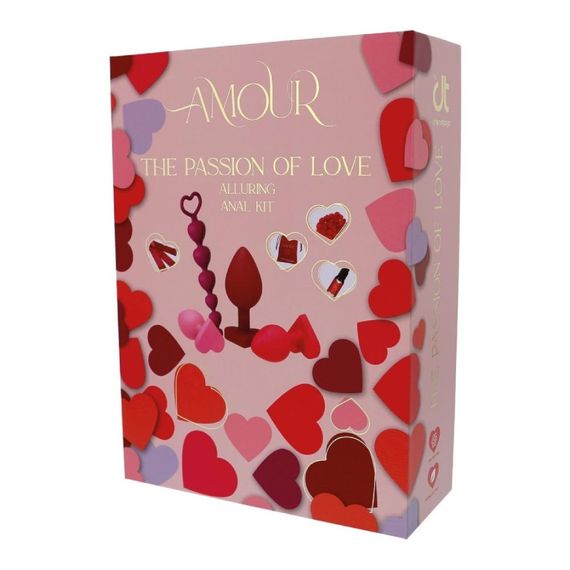Набор для анальной тренировки Dream Toys Amour The Passion Of Love с бусинами и аксессуарами Sex Aura