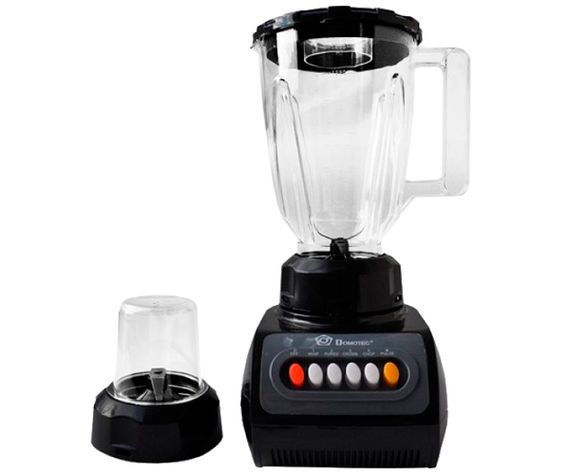 Блендер стаціонарний з чашею 1,5 л та кавомолкою Domotec MS-9099 чорний 250W (MS 9099_418) | Зображення 3
