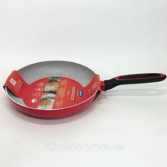 Сковорода алюмінієва з антипригарним покриттям MG-1178, Зручна сковорода для індукційної плити IL-50 | Зображення 6