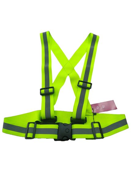 Світловідбиваючий жилет безпеки М&М Світло зелений (213555) | Зображення 1
