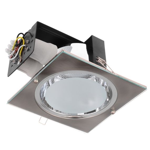 Светильник Downlight потолочный врезной  DL-24/2x60W SN E27