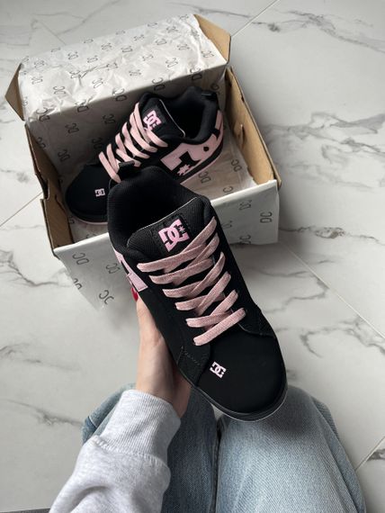 Кроссовки DC Court Graffik Black Pink , Вьєтнам, Сникерcы DC Court Graffik Black Pink 40 25.5-26 см | Зображення 1