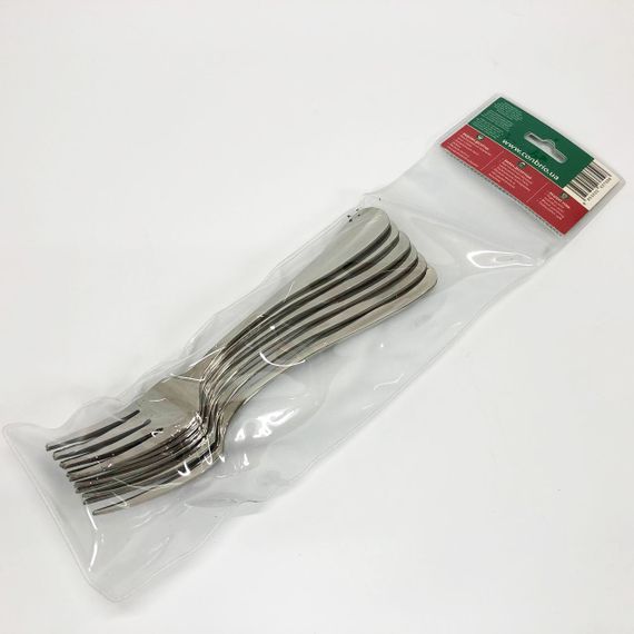 Набор десертных вилок Con Brio CB-3709 18 см 6 шт FC-83 | Зображення 6